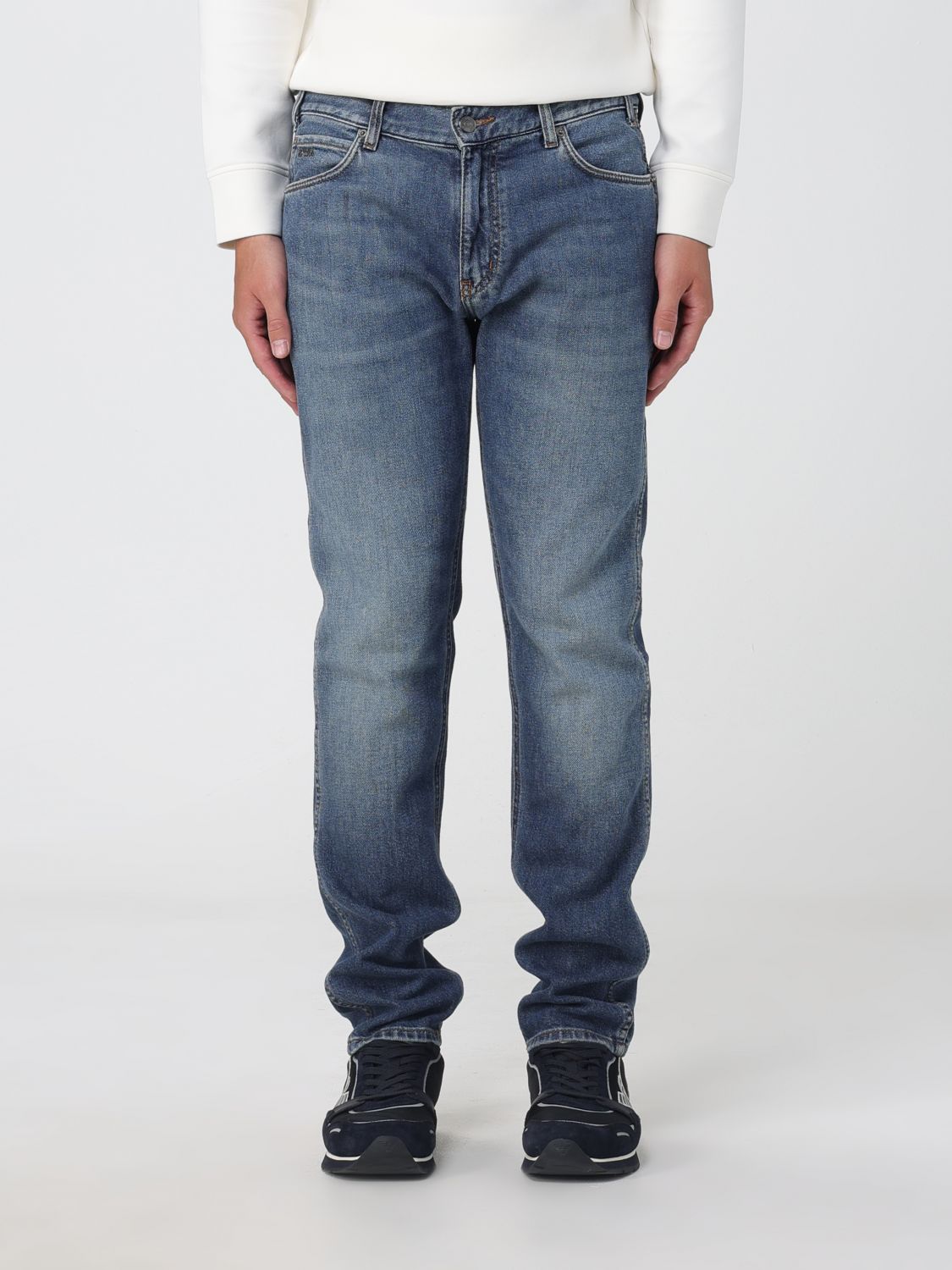 Emporio Armani Jeans EMPORIO ARMANI Men colour Denim