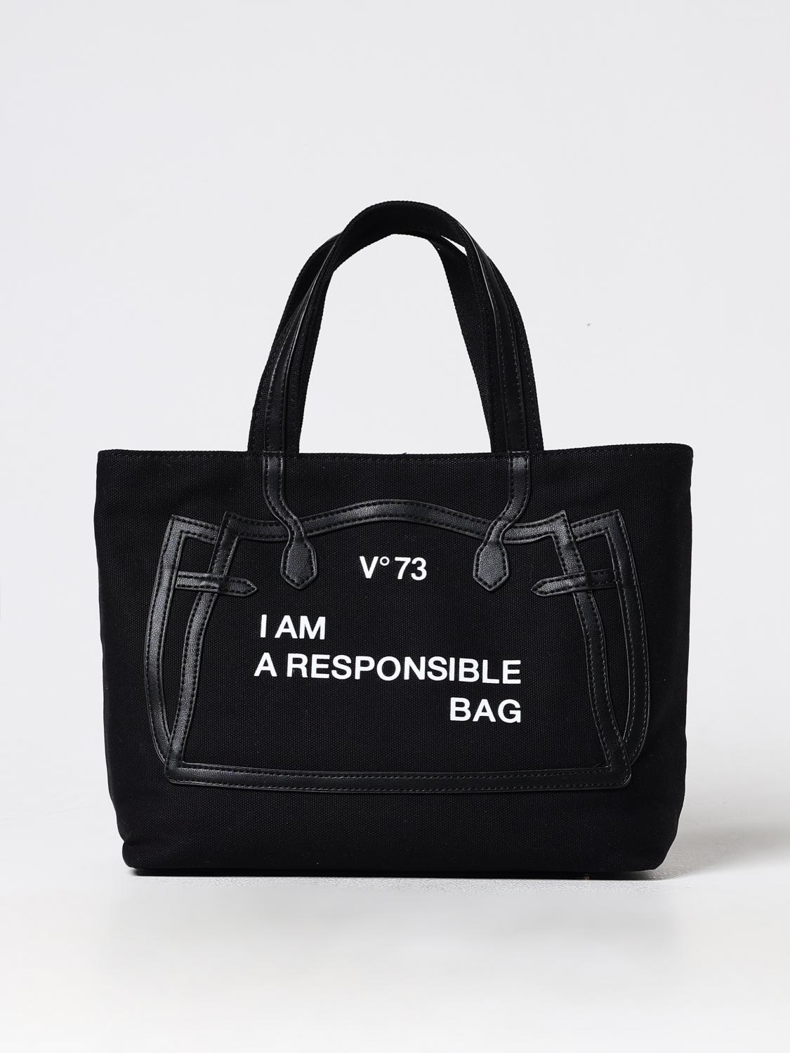 V73 Tote Bags V73 Woman color Black