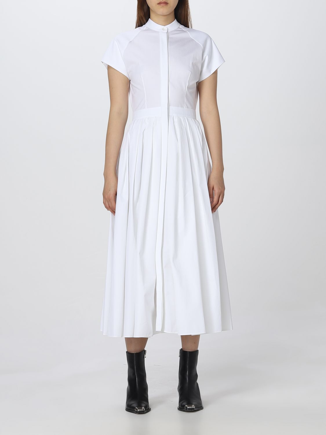 Alexander McQueen Dress ALEXANDER MCQUEEN Woman colour White