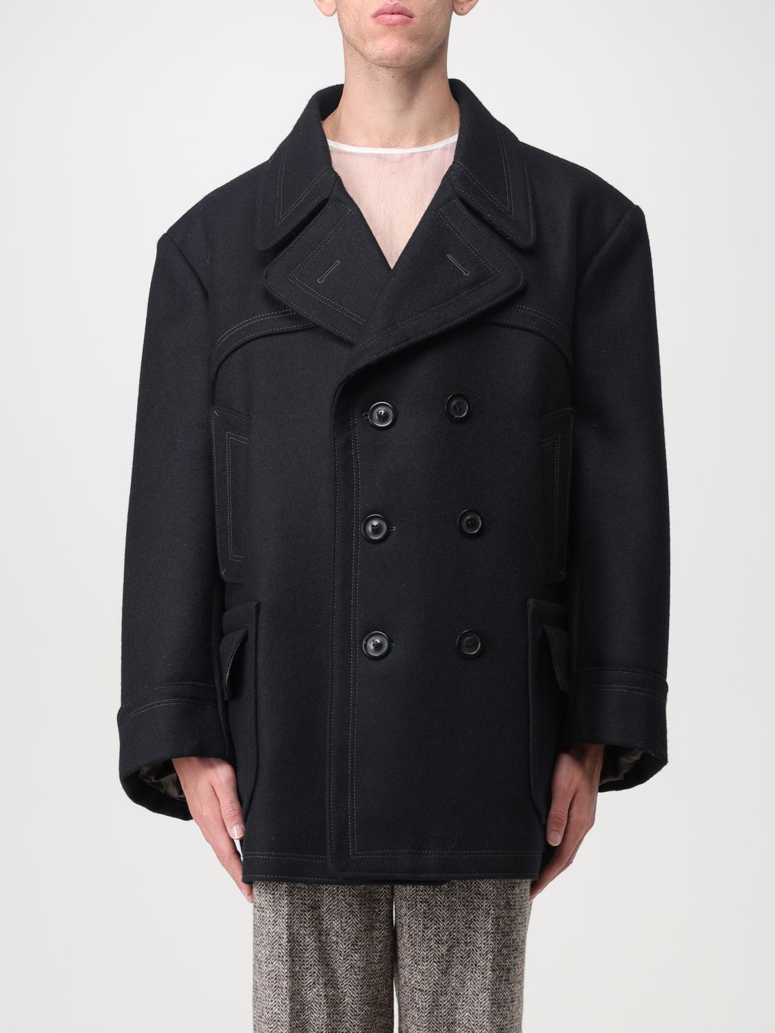 Maison Margiela Coat MAISON MARGIELA Men colour Black