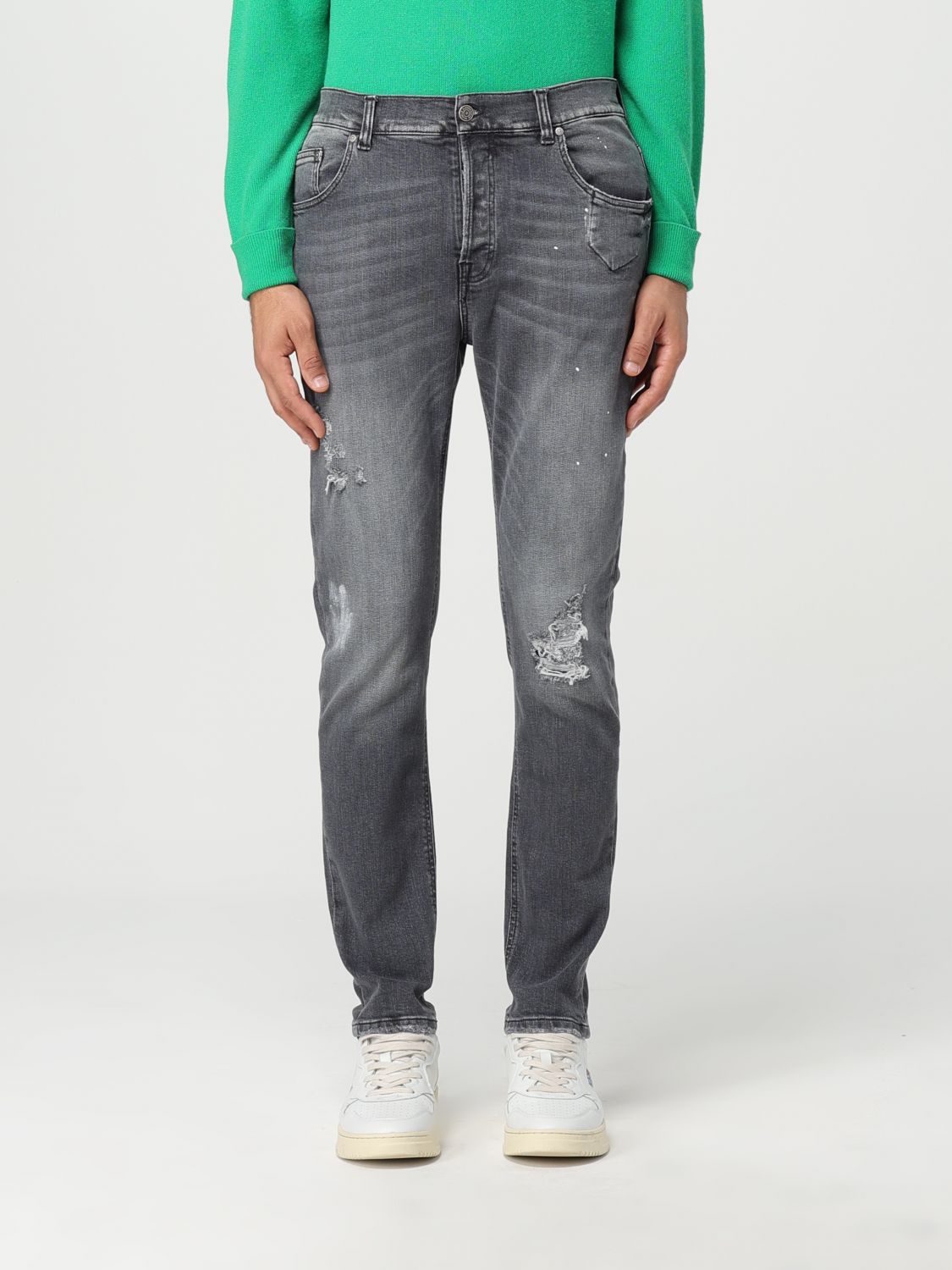 Daniele Alessandrini Jeans DANIELE ALESSANDRINI Men colour Grey