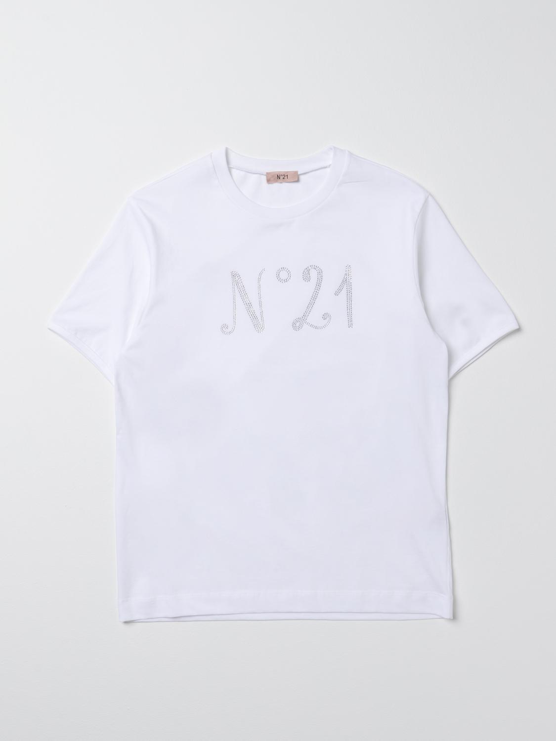 N° 21 T-Shirt N° 21 Kids colour White