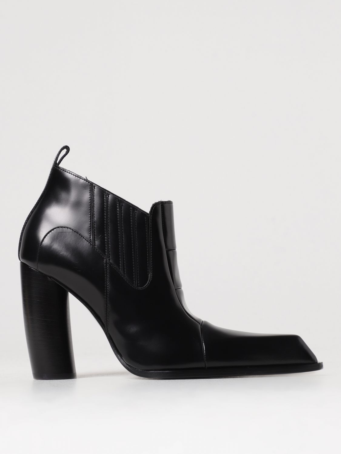 OFF-WHITE Flat Ankle Boots OFF-WHITE Woman colour Black