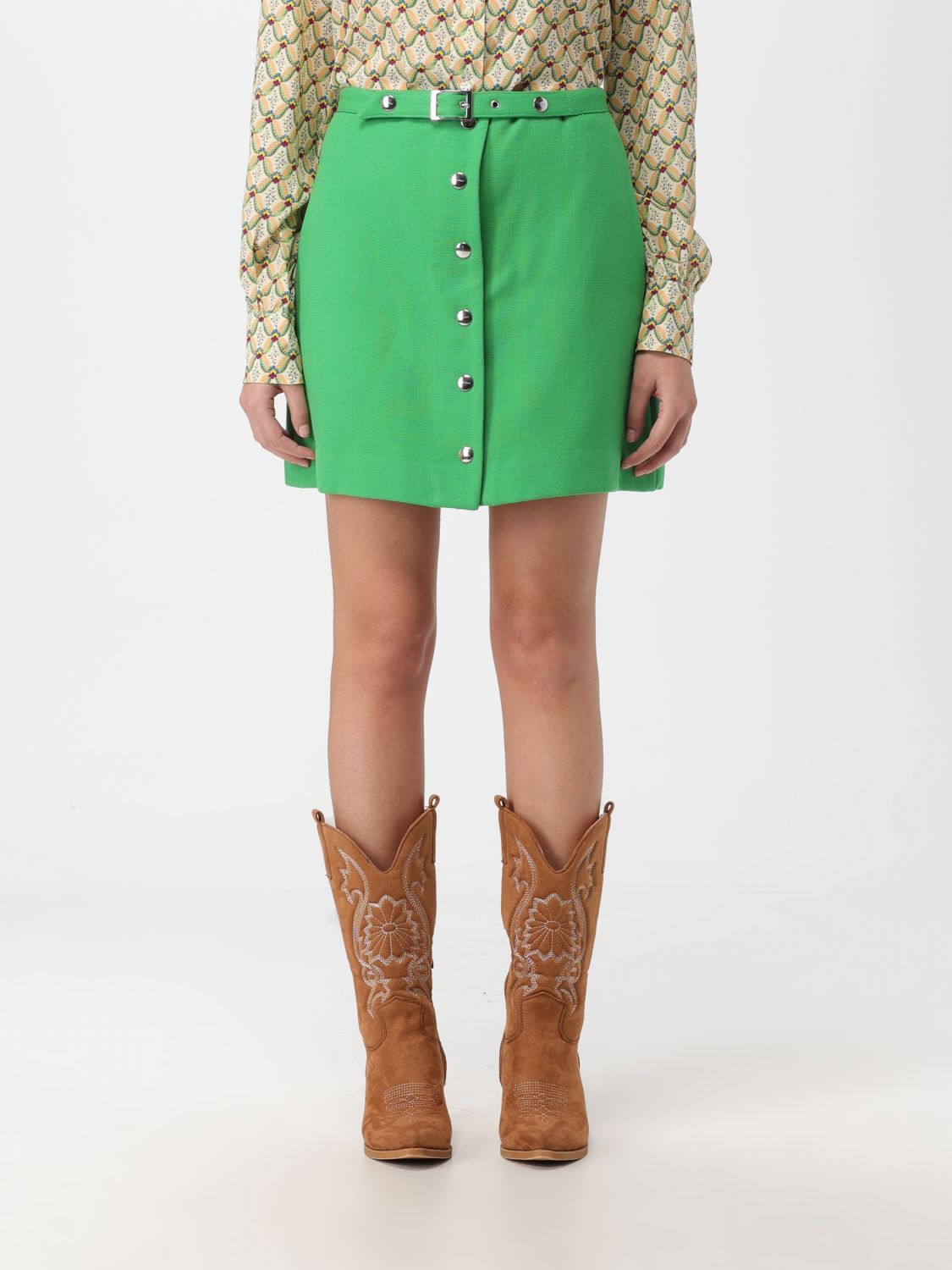 Etro Skirt ETRO Woman colour Green