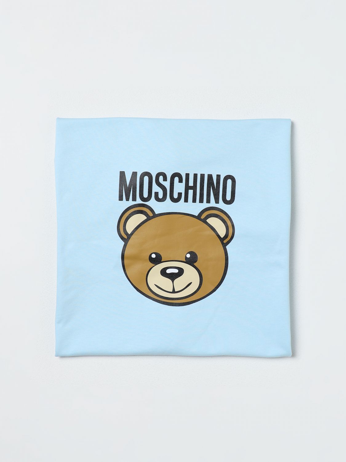 Moschino Baby Bedcovers And Blankets MOSCHINO BABY Lifestyle colour Sky Blue