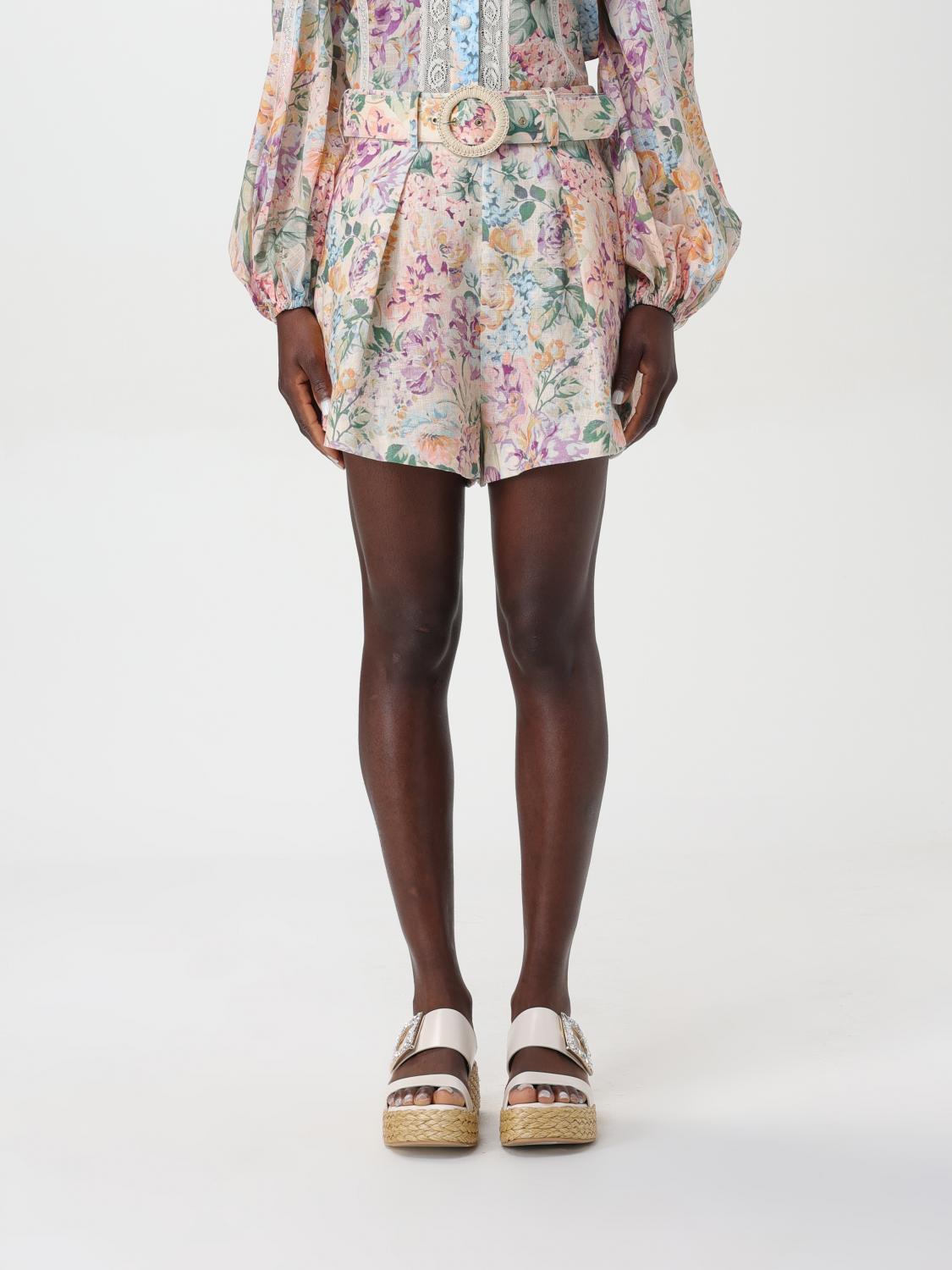 Zimmermann Short ZIMMERMANN Woman color Multicolor