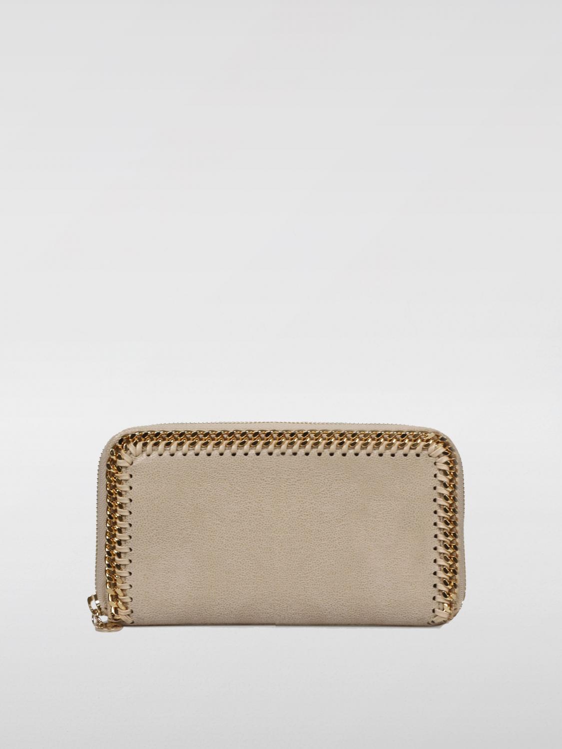 Stella McCartney Wallet STELLA MCCARTNEY Woman color Beige