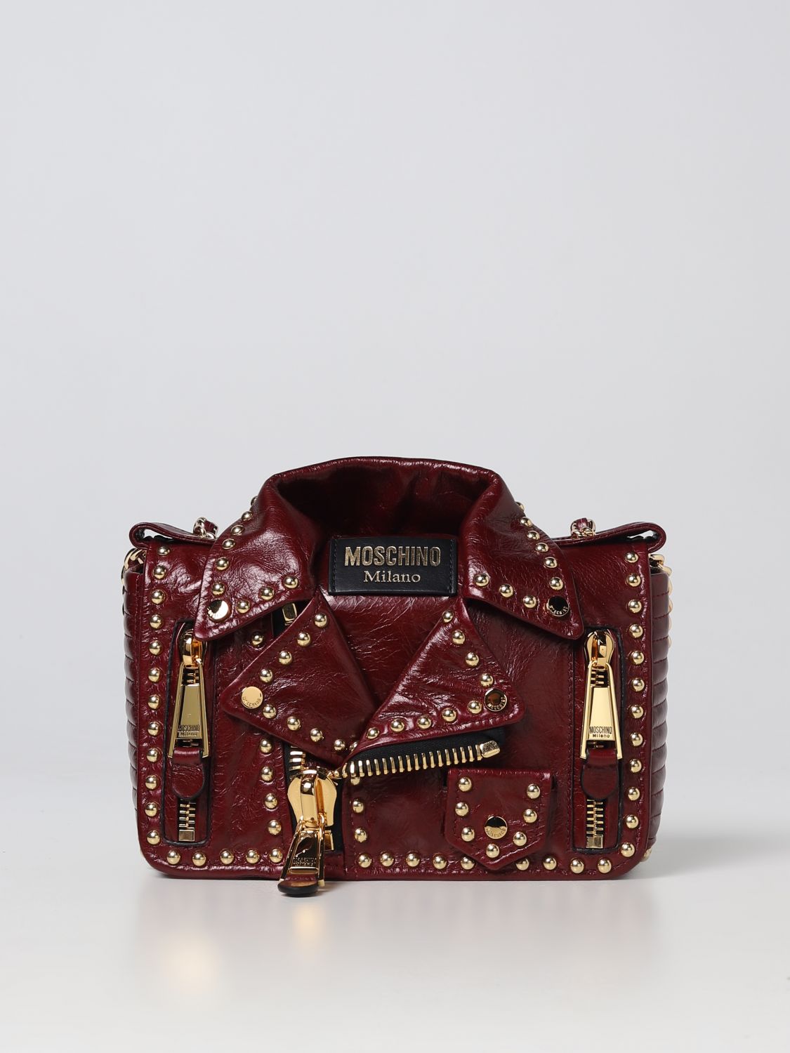 Moschino Couture Shoulder Bag MOSCHINO COUTURE Woman colour Burgundy