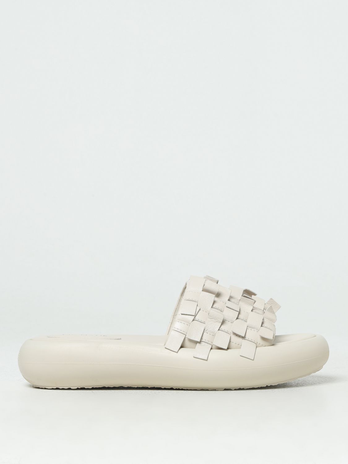 Vic Matié Flat Sandals VIC MATIÉ Woman colour White