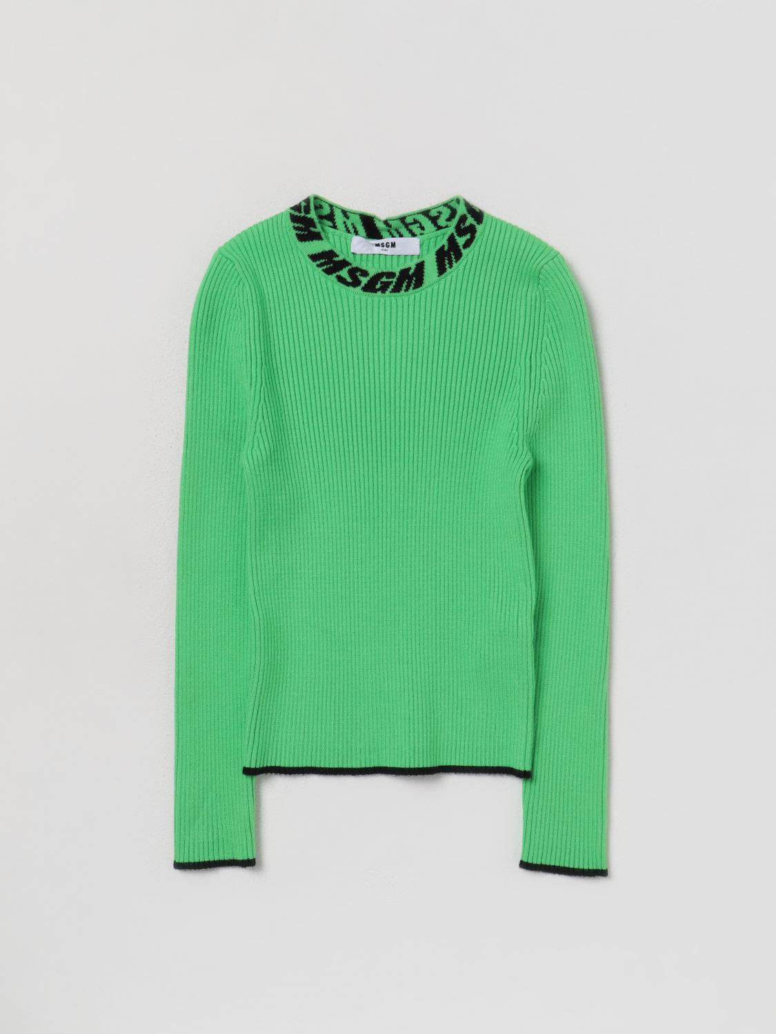 Msgm Kids Jumper MSGM KIDS Kids colour Green