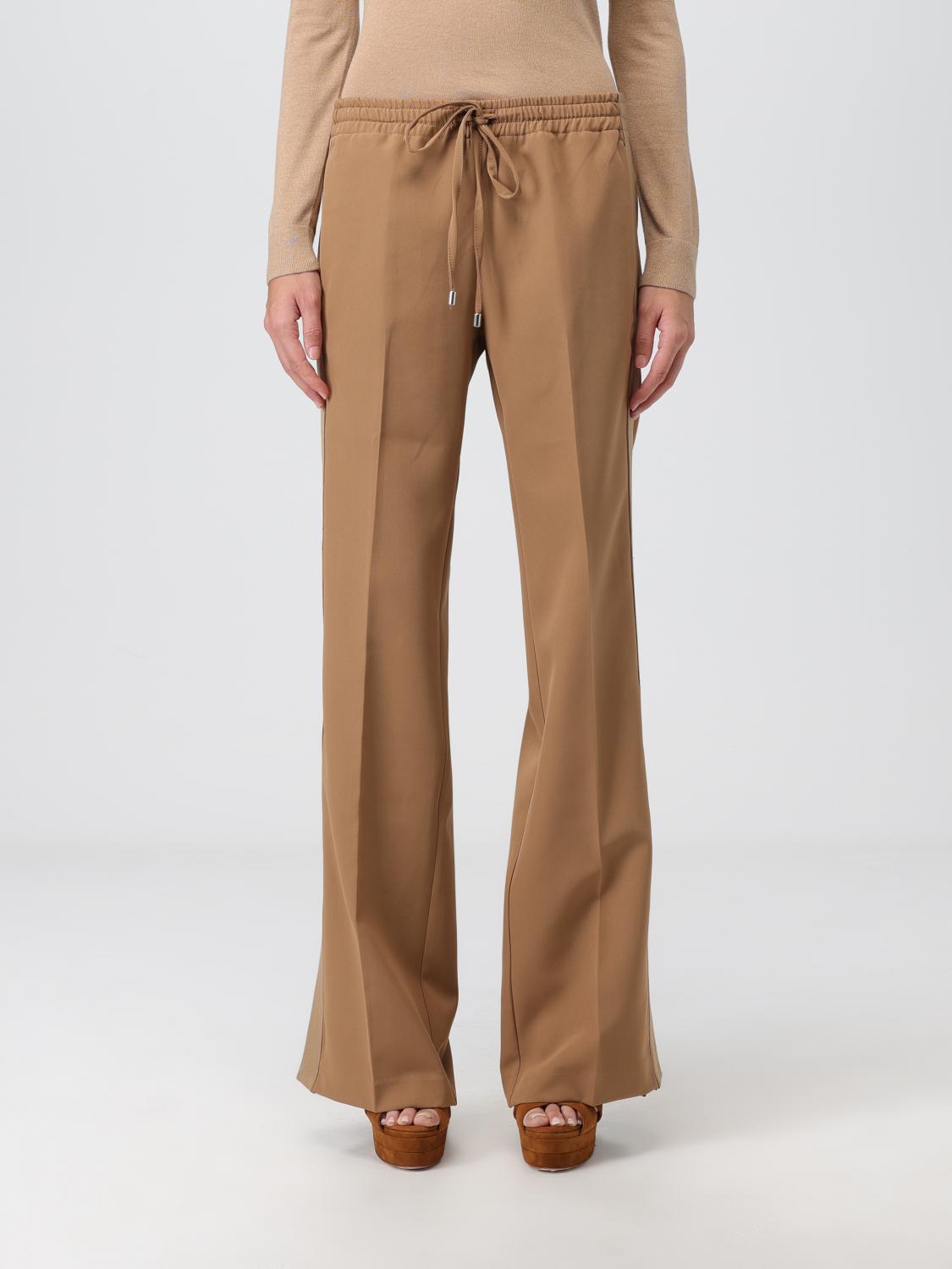 Ermanno Firenze Trousers ERMANNO FIRENZE Woman colour Brown