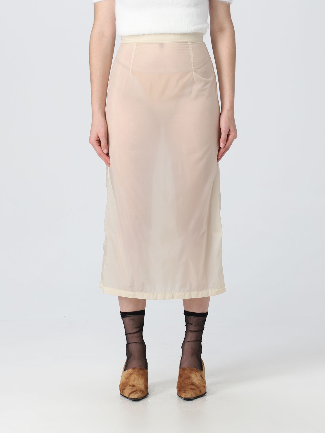 Maison Margiela Skirt MAISON MARGIELA Woman colour Cream