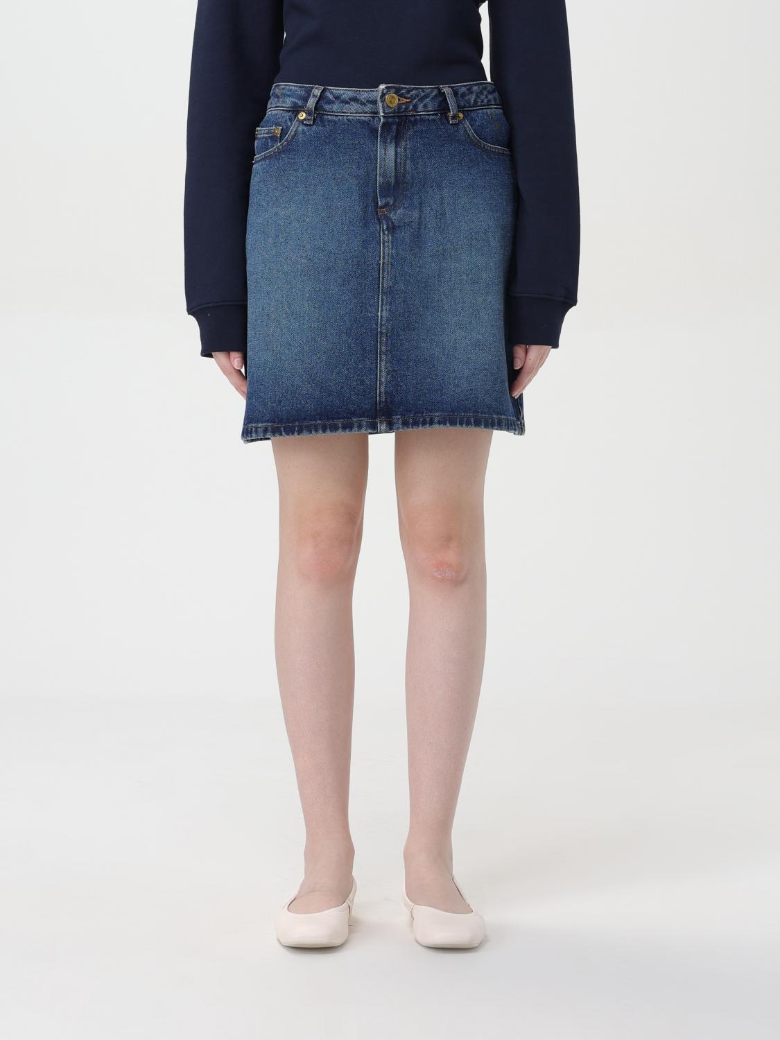 A.P.C. Skirt A. P.C. Woman color Indigo