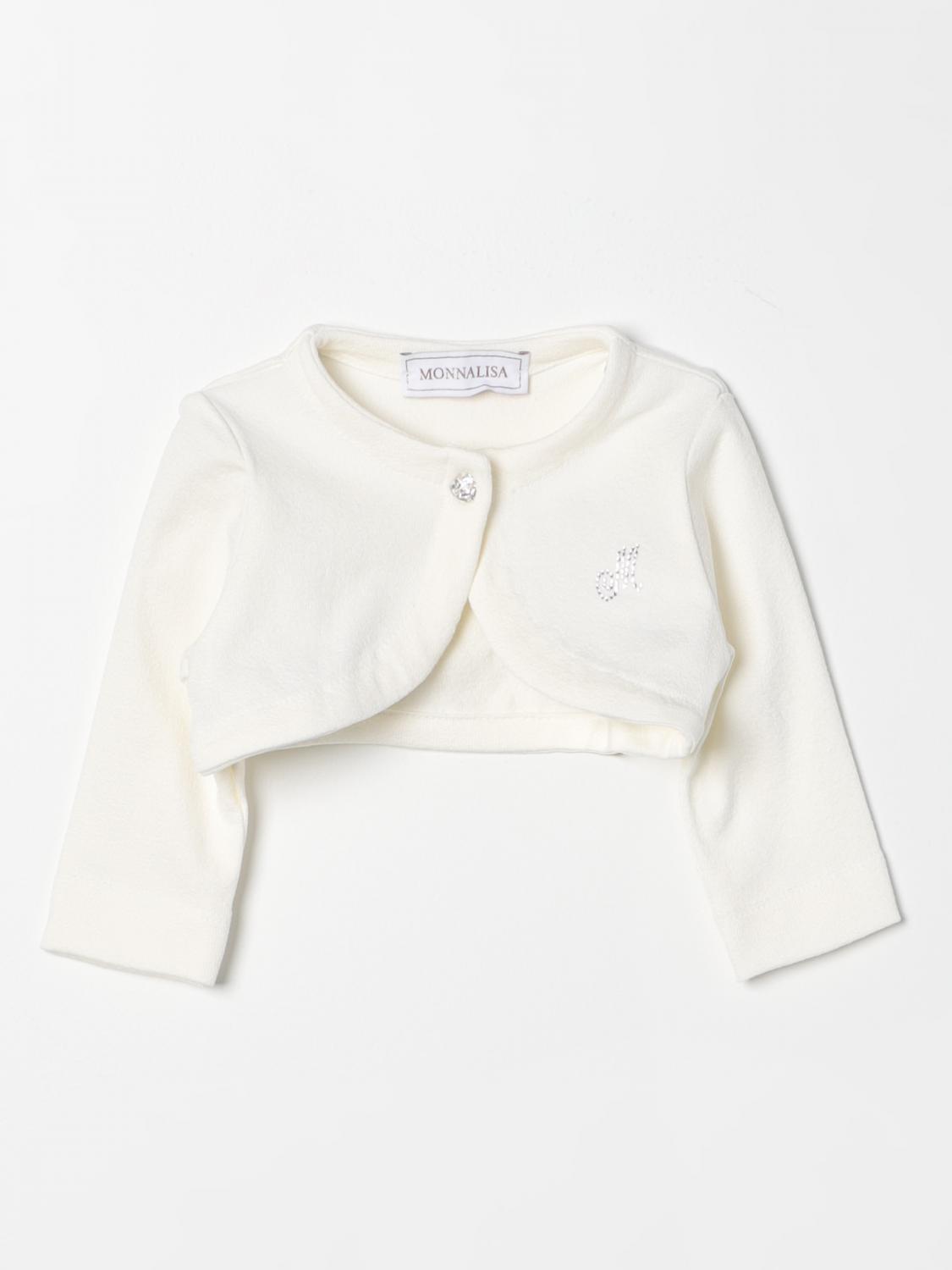 Monnalisa Jacket MONNALISA Kids colour Yellow Cream