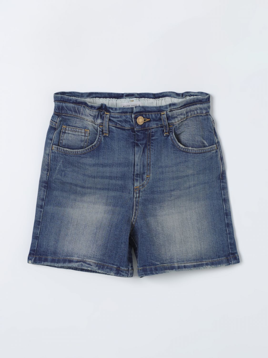 Golden Goose Short GOLDEN GOOSE Kids colour Denim