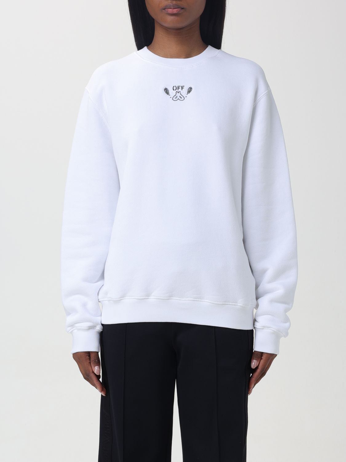 OFF-WHITE Sweatshirt OFF-WHITE Woman colour White