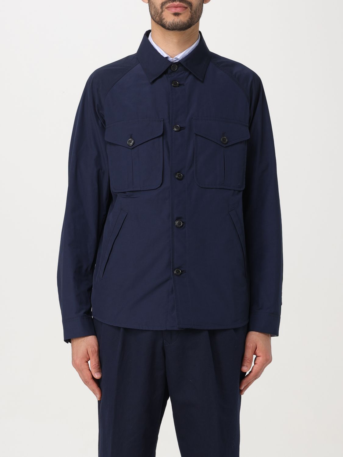 Baracuta Jacket BARACUTA Men colour Navy