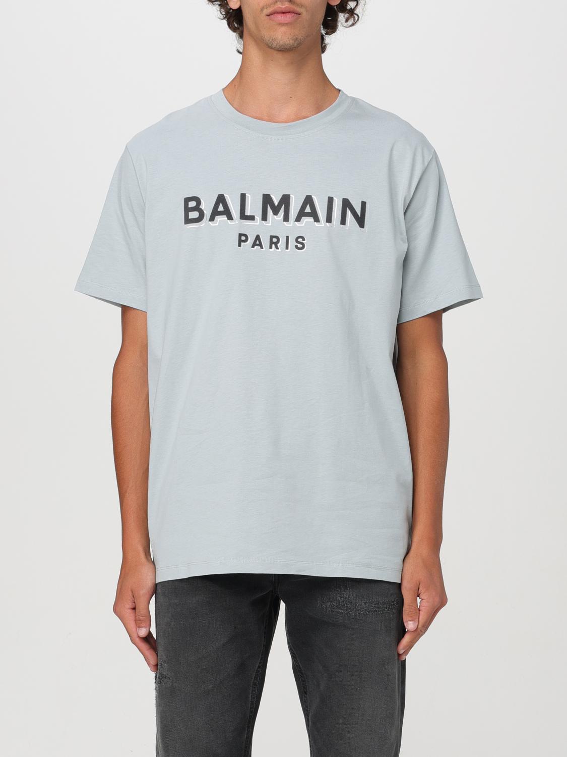 Balmain T-Shirt BALMAIN Men color Grey