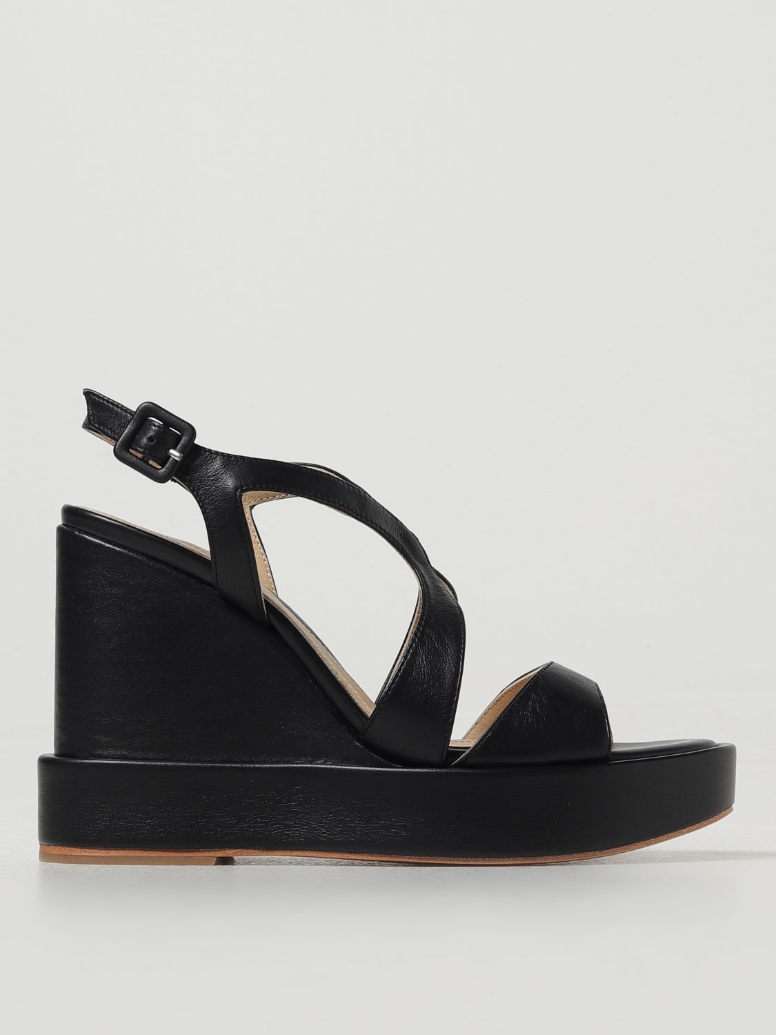 Paloma Barcelò Wedge Shoes PALOMA BARCELÒ Woman colour Black