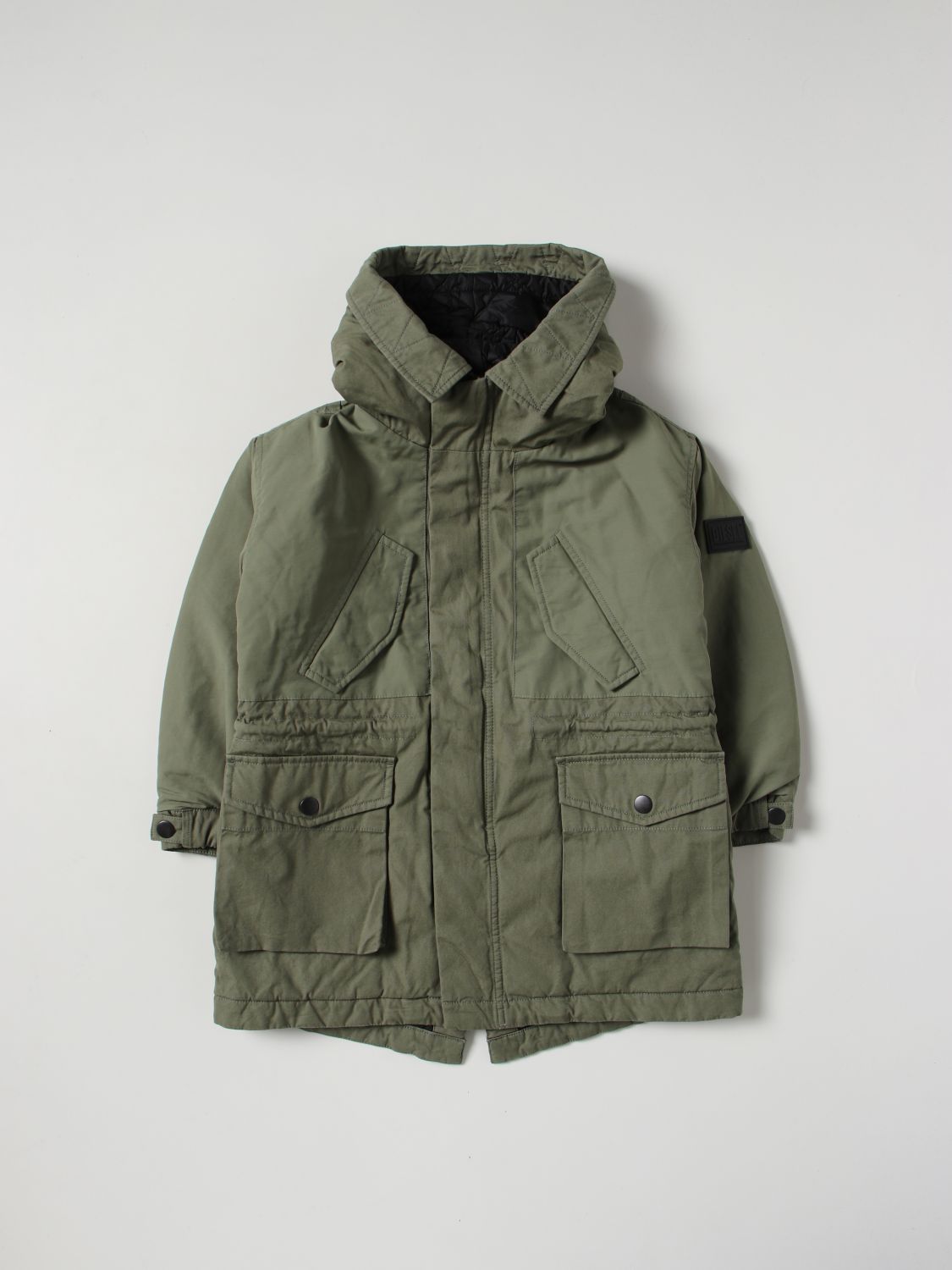 Diesel Jacket DIESEL Kids colour Military