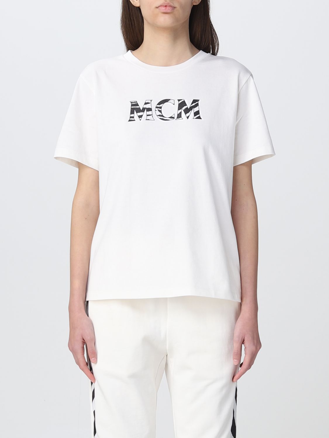 Mcm T-Shirt MCM Woman colour White