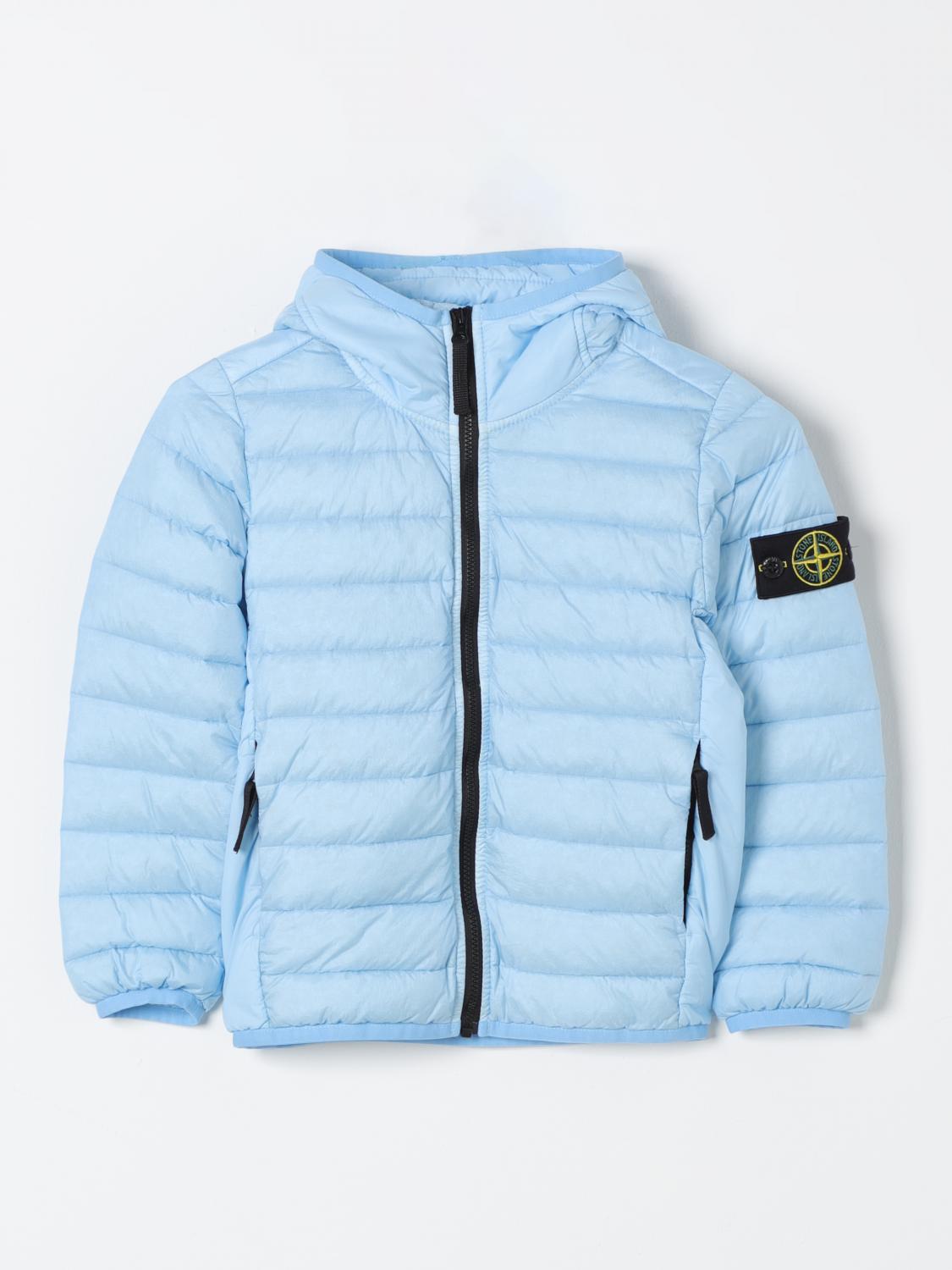 Stone Island Junior Coat STONE ISLAND JUNIOR Kids color Gnawed Blue