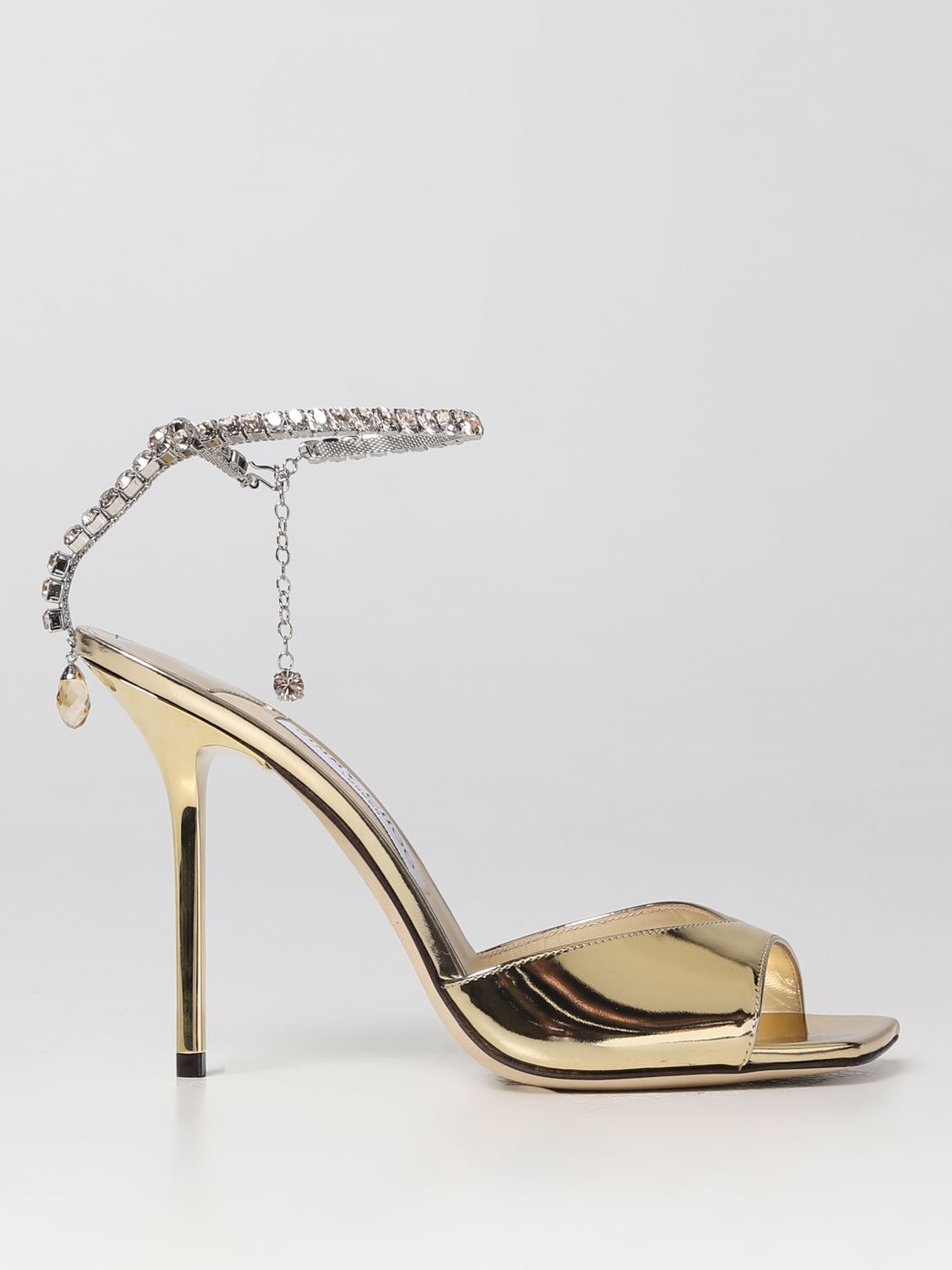 Jimmy Choo Heeled Sandals JIMMY CHOO Woman colour Gold