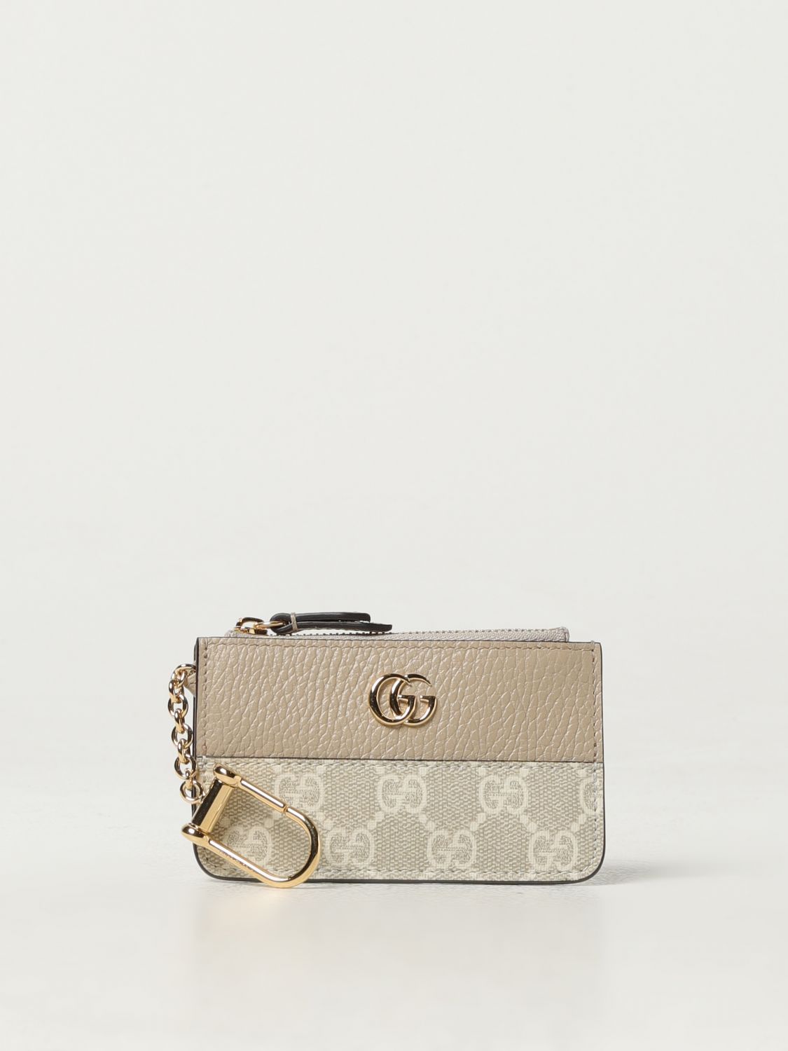 Gucci Wallet GUCCI Woman colour Beige