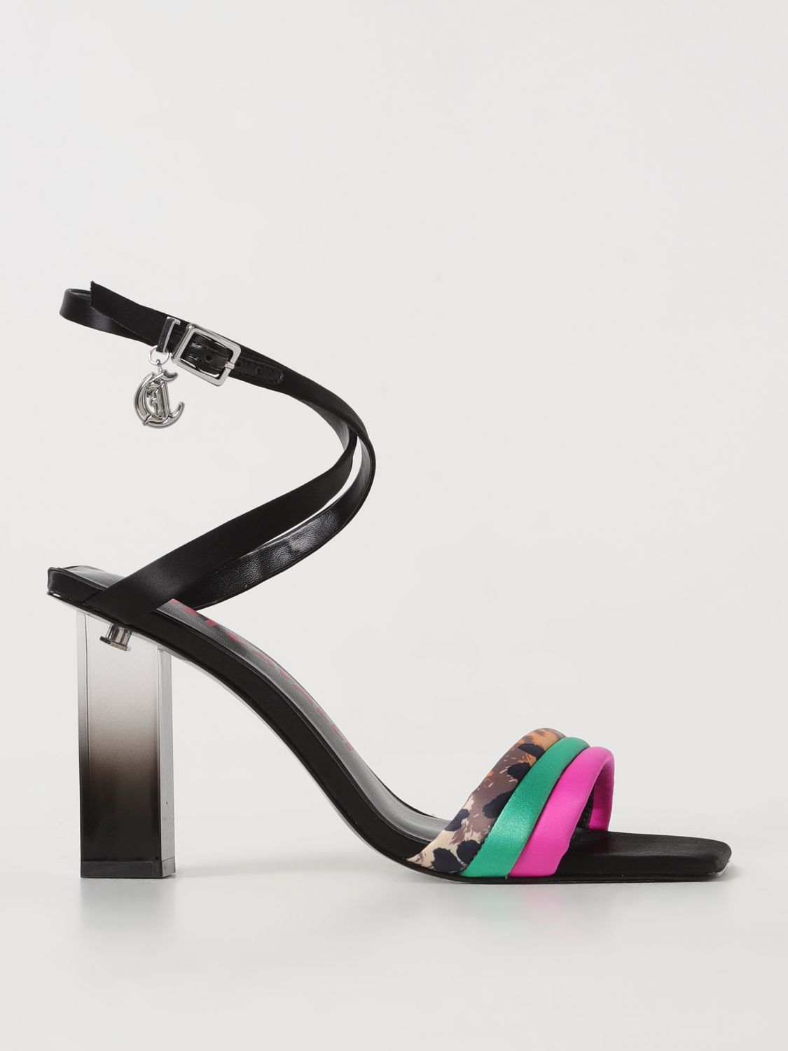 Just Cavalli Heeled Sandals JUST CAVALLI Woman colour Black