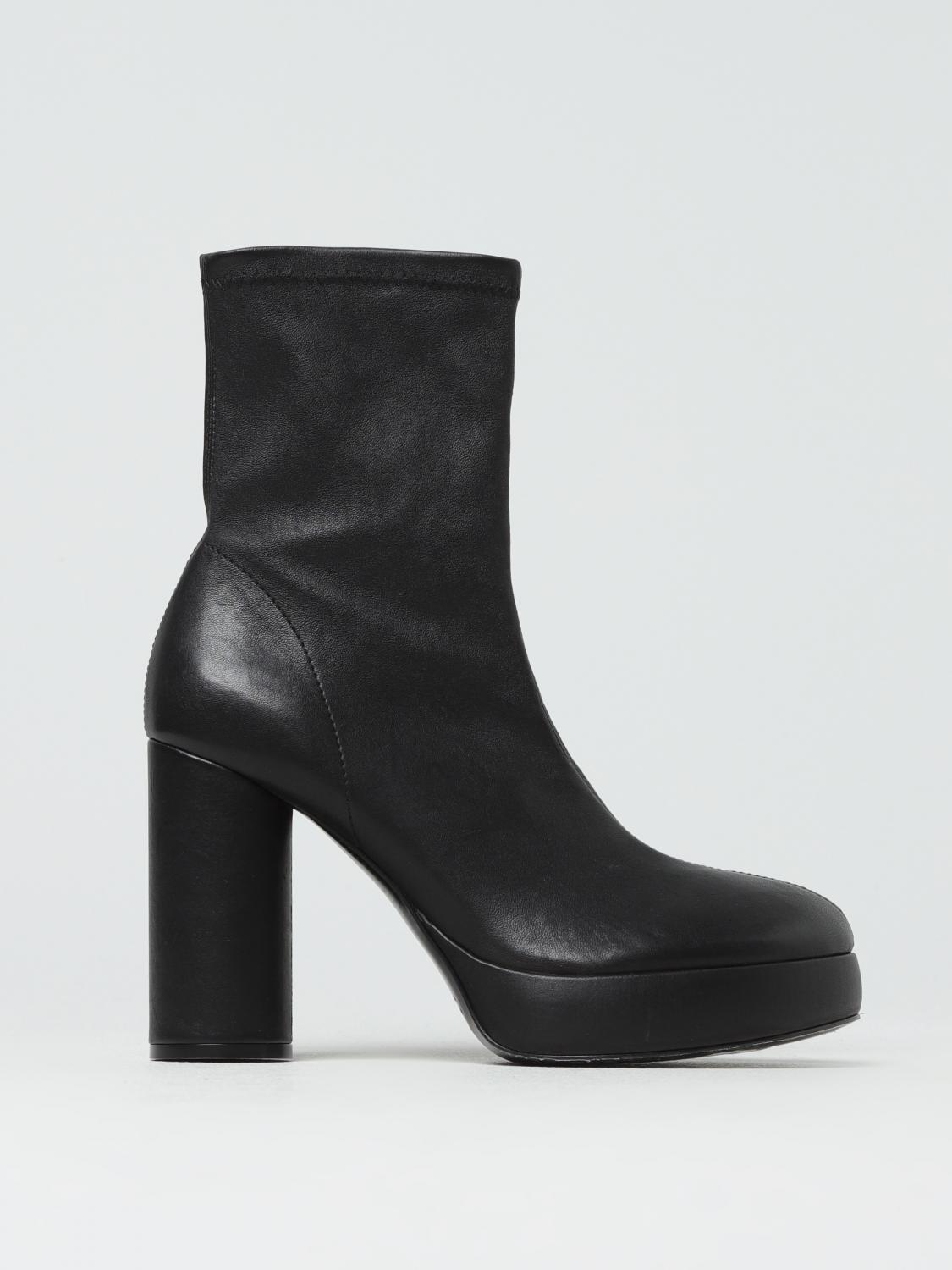 Vic Matié Flat Ankle Boots VIC MATIÉ Woman colour Black