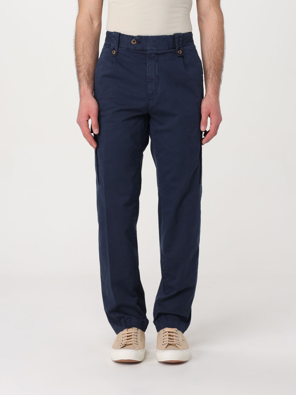 Myths Trousers MYTHS Men colour Blue