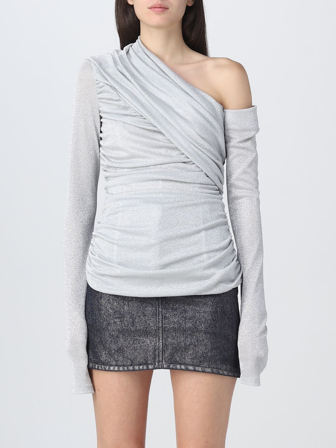 Msgm Jumper MSGM Woman colour Silver