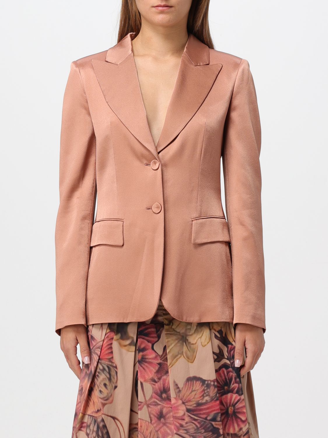 Alberta Ferretti Blazer ALBERTA FERRETTI Woman color Dust