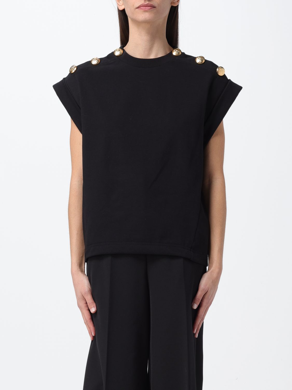 Alexander McQueen T-Shirt ALEXANDER MCQUEEN Woman colour Black