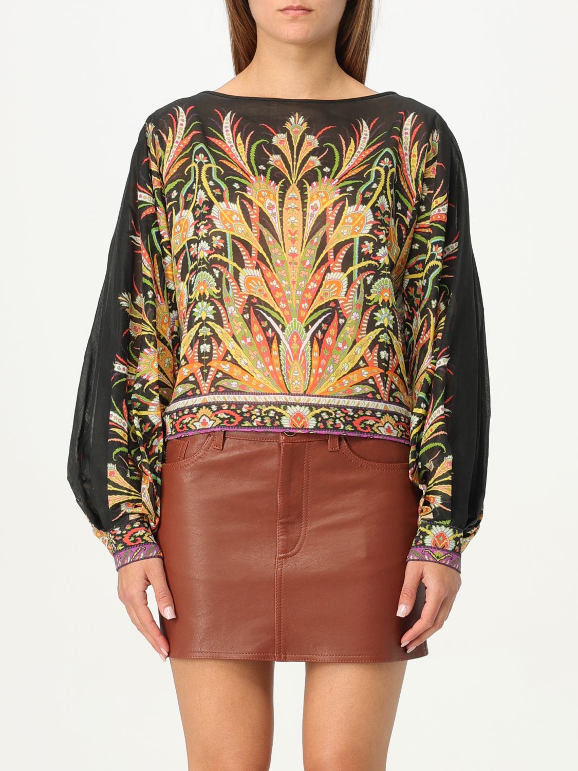 Etro Top ETRO Woman color Black