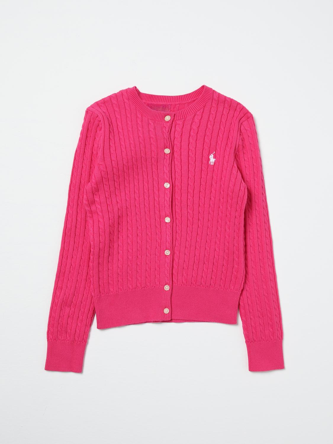 Polo Ralph Lauren Sweater POLO RALPH LAUREN Kids color Fuchsia