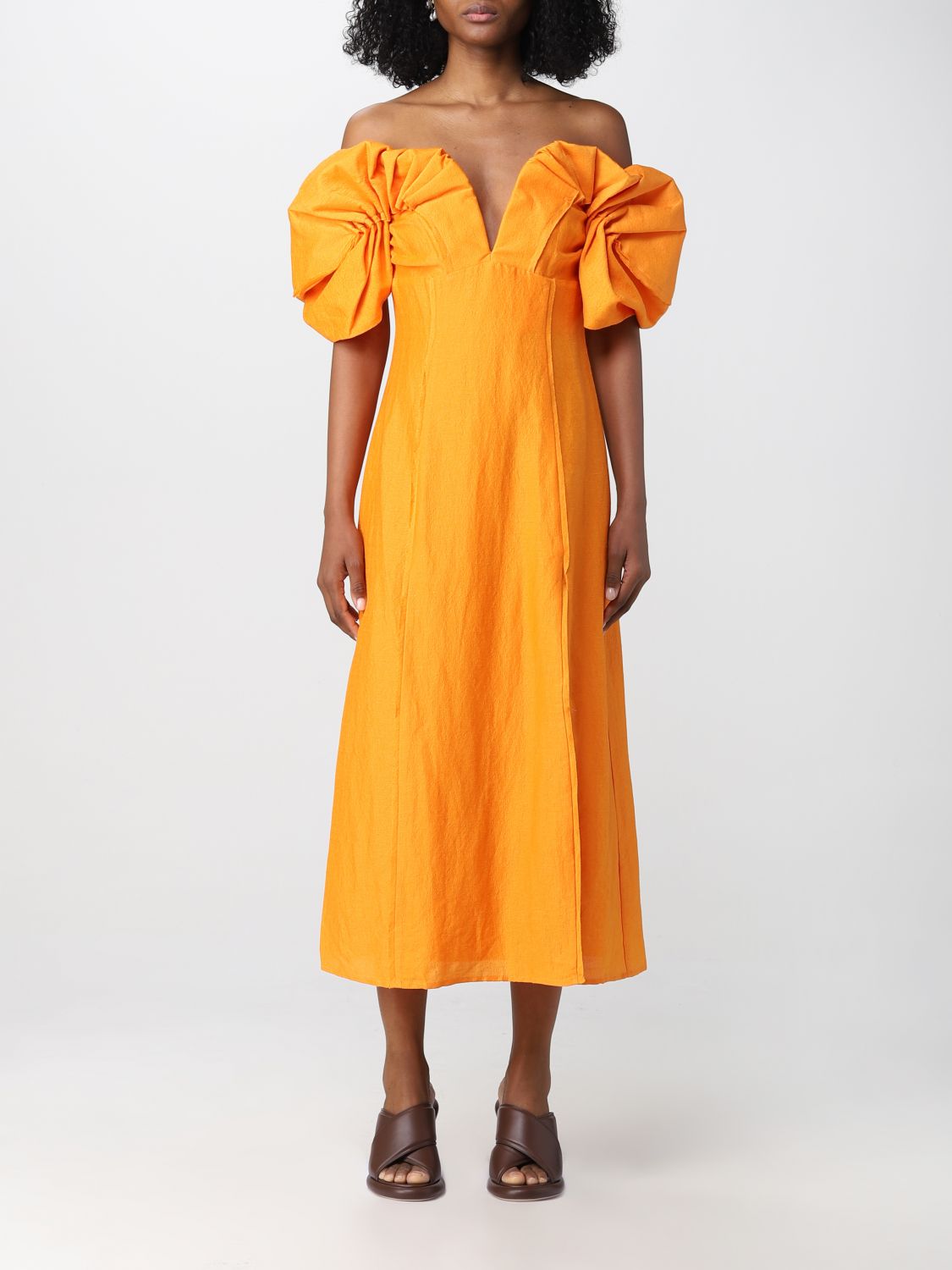 Cult Gaia Dress CULT GAIA Woman colour Orange