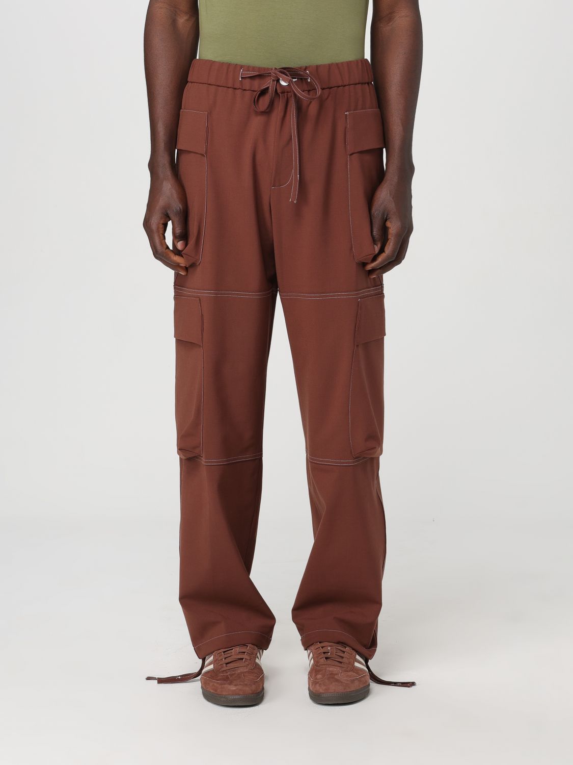 BONSAI Trousers BONSAI Men colour Rust