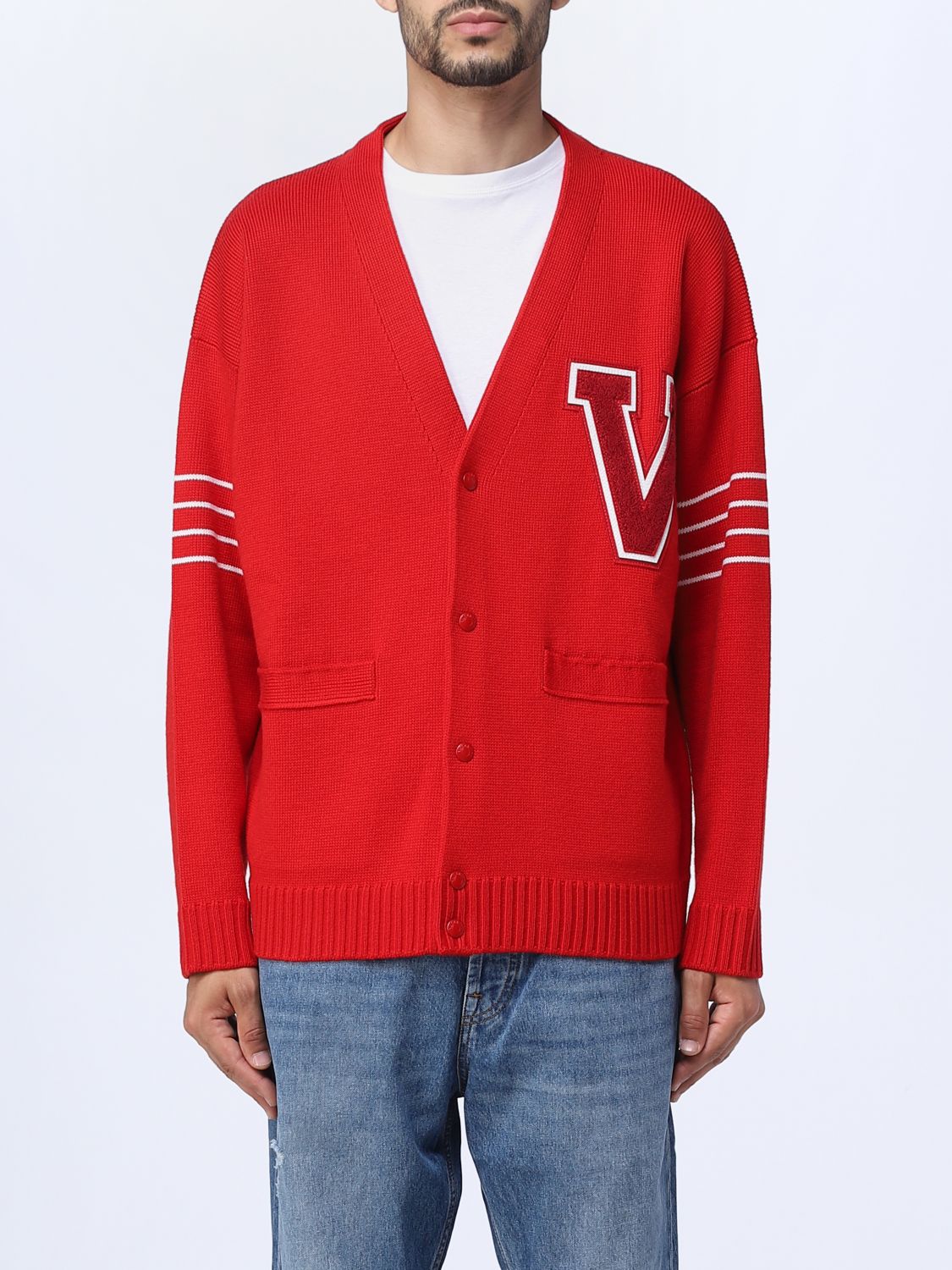 Valentino Cardigan VALENTINO Men colour Red