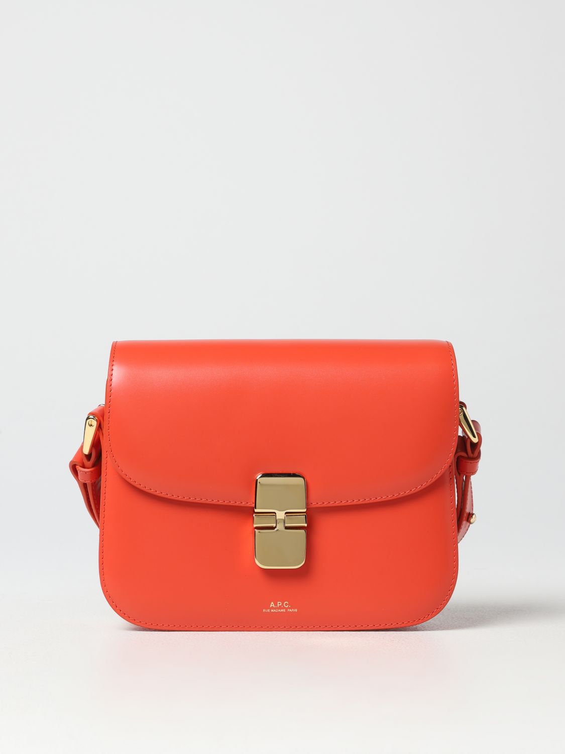 A.P.C. Shoulder Bag A.P.C. Woman colour Orange