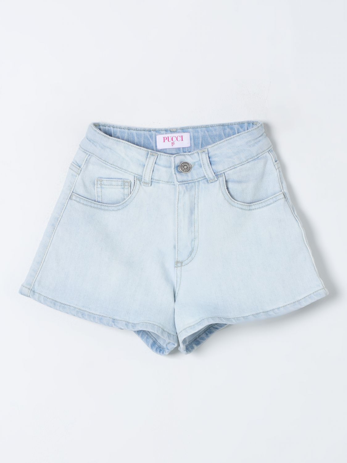 Emilio Pucci Junior Short EMILIO PUCCI JUNIOR Kids colour Denim