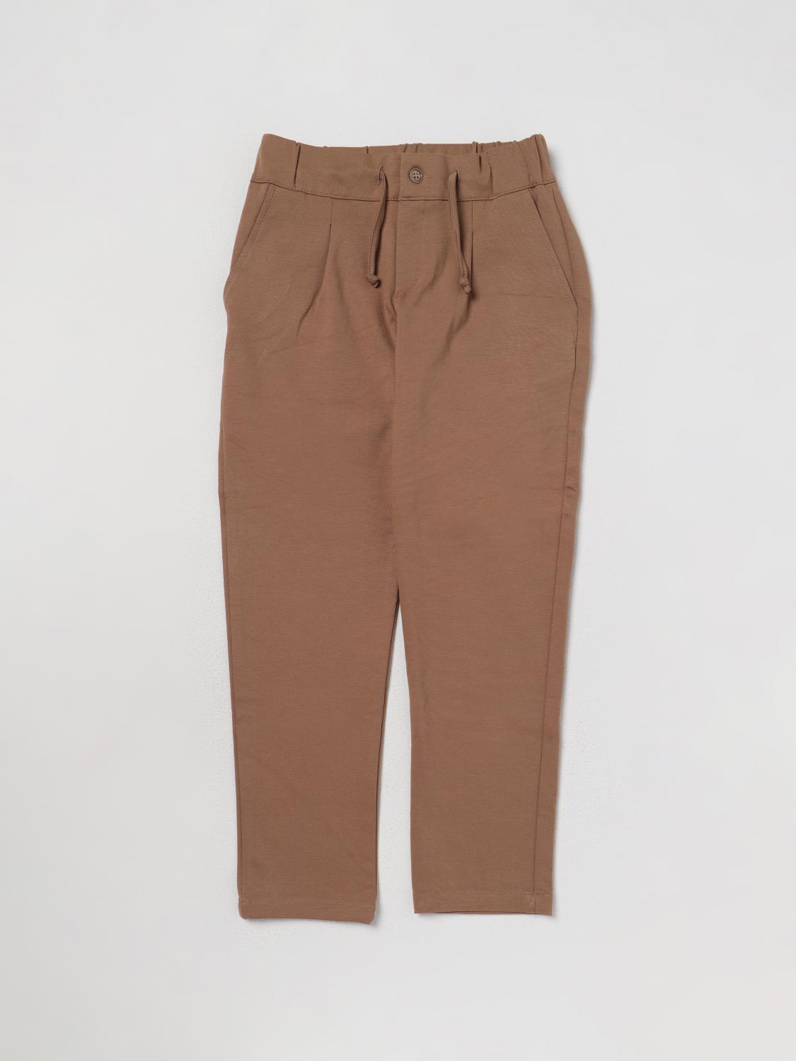 Daniele Alessandrini Trousers DANIELE ALESSANDRINI Kids colour Camel