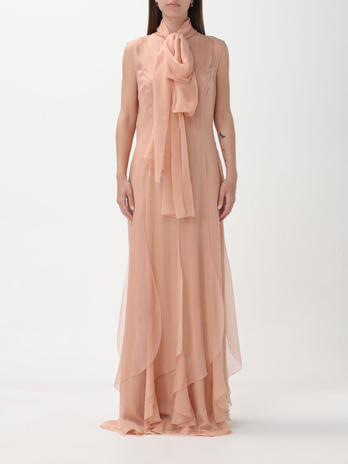 Alberta Ferretti Dress ALBERTA FERRETTI Woman colour Dust