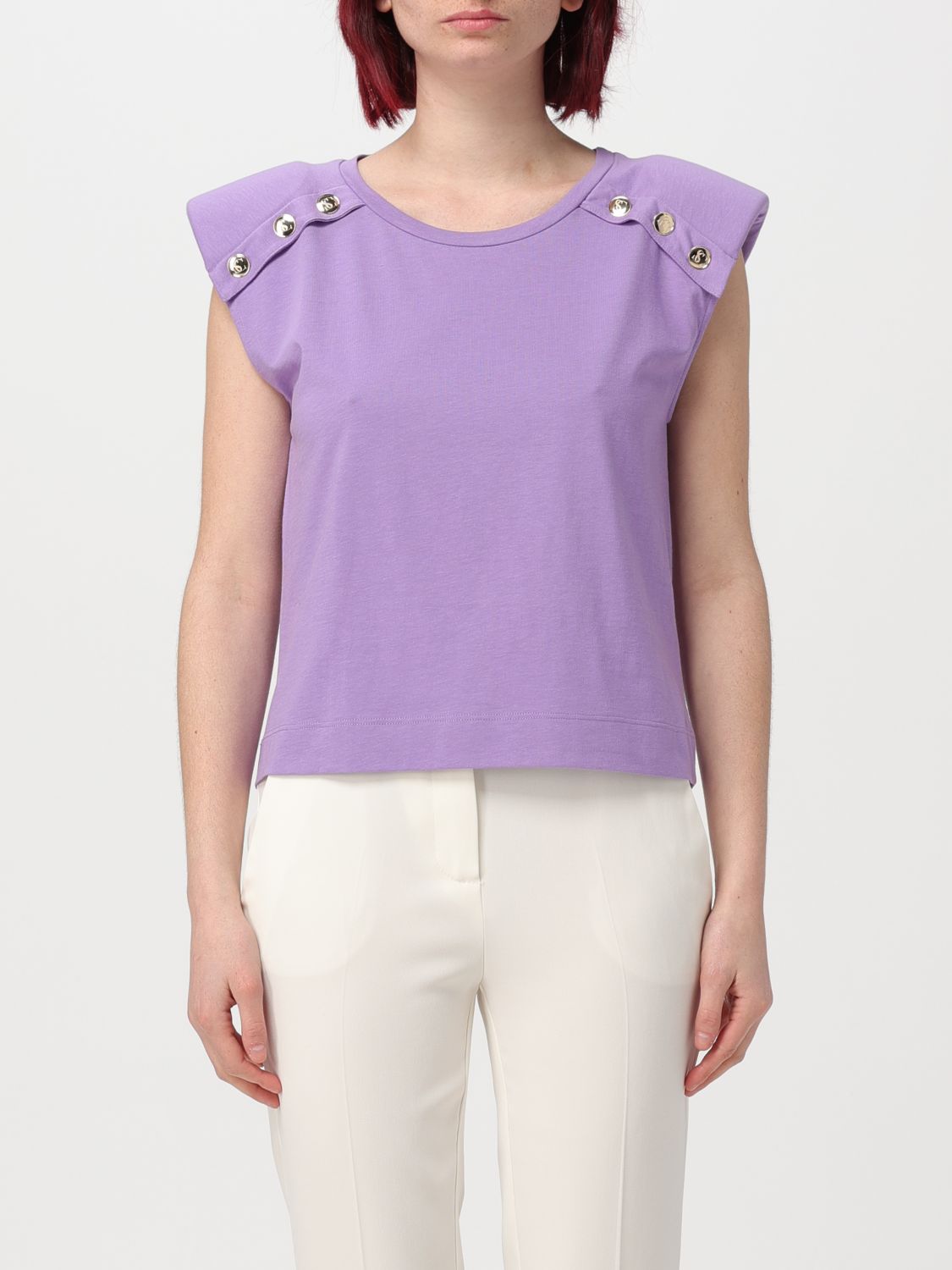 Simona Corsellini T-Shirt SIMONA CORSELLINI Woman colour Violet