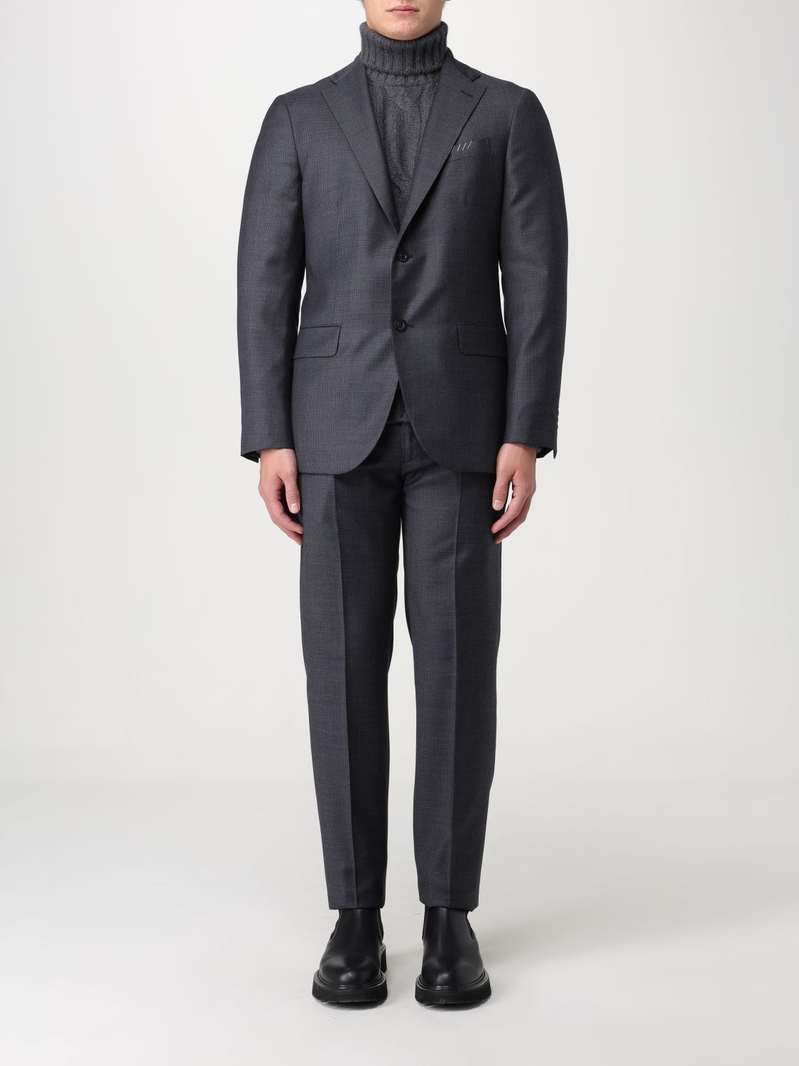 Boglioli Suit BOGLIOLI Men colour Black