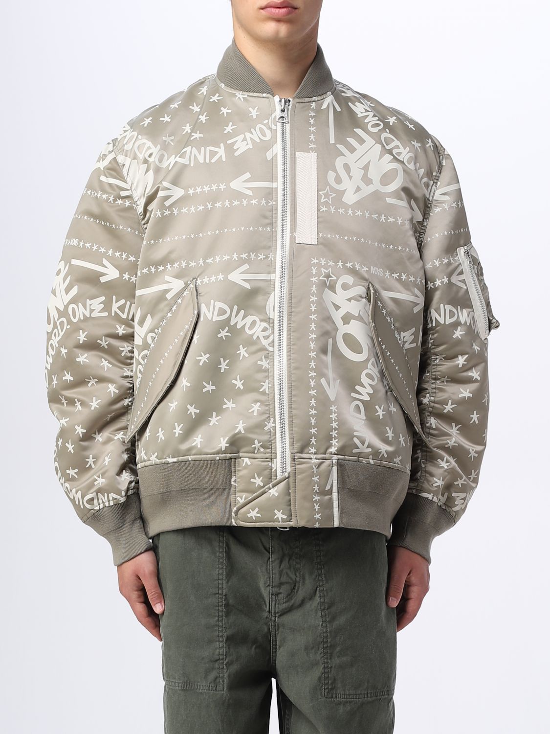 Sacai Jacket SACAI Men colour Kaki