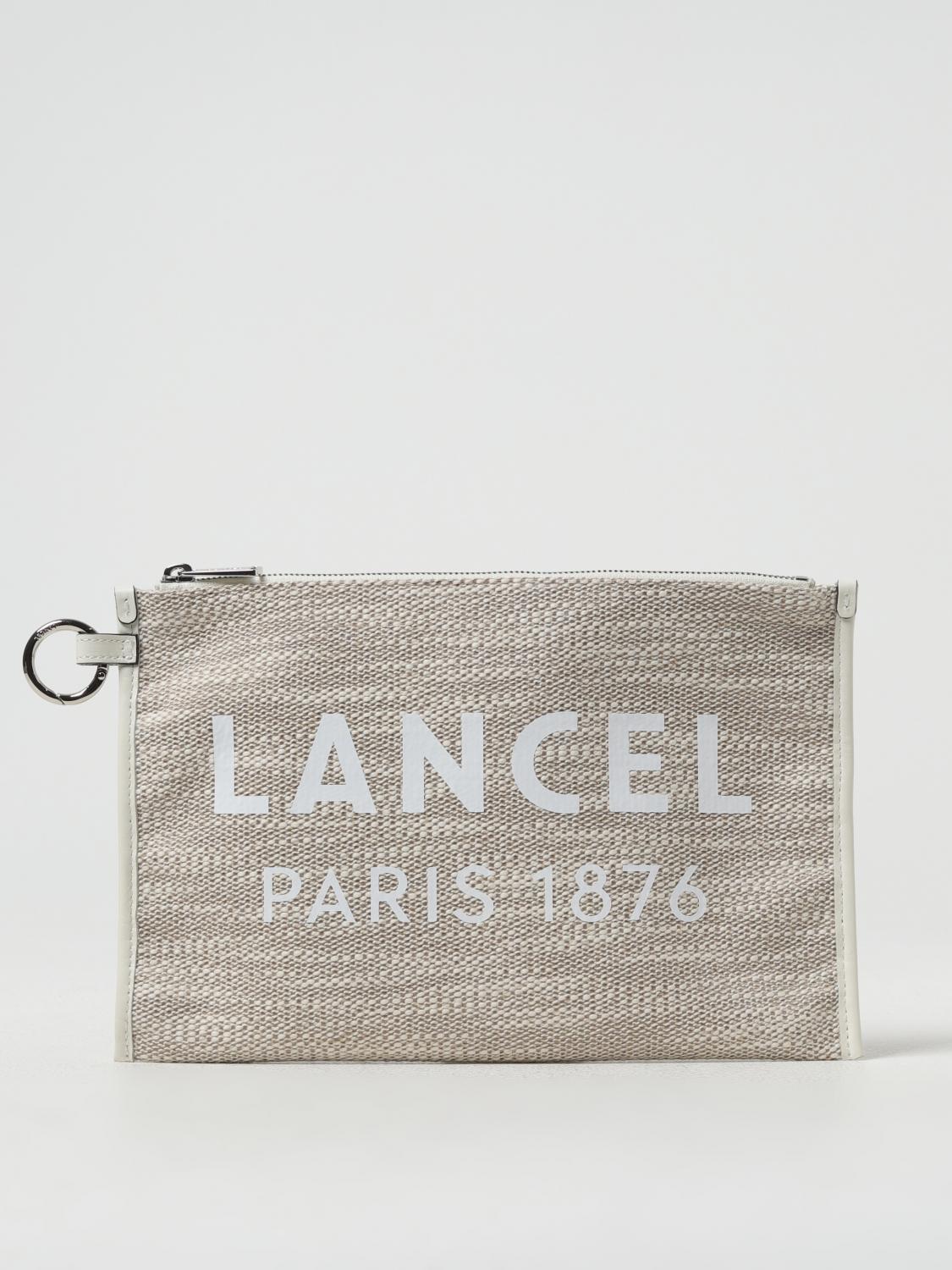 Lancel Clutch LANCEL Woman color Sand