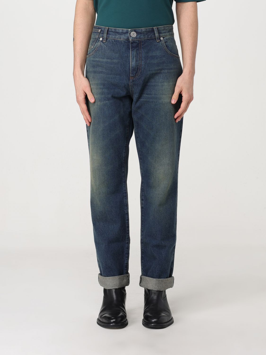 Balmain Jeans BALMAIN Men colour Denim