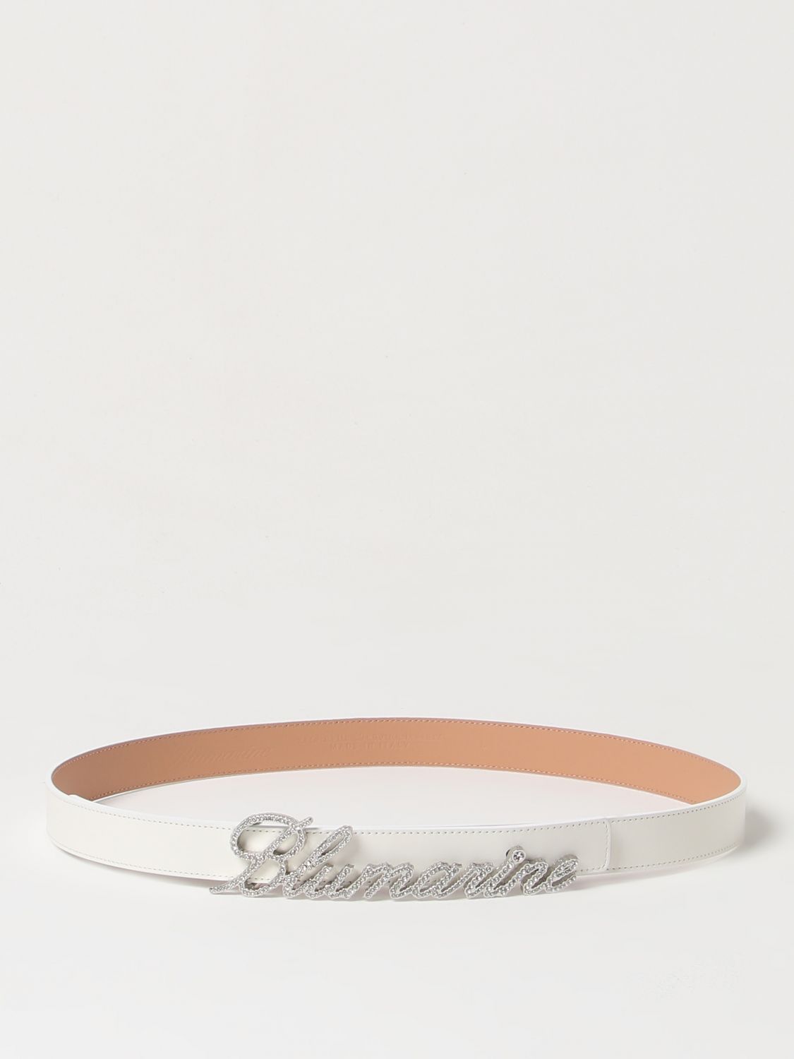 Blumarine Belt BLUMARINE Woman colour White