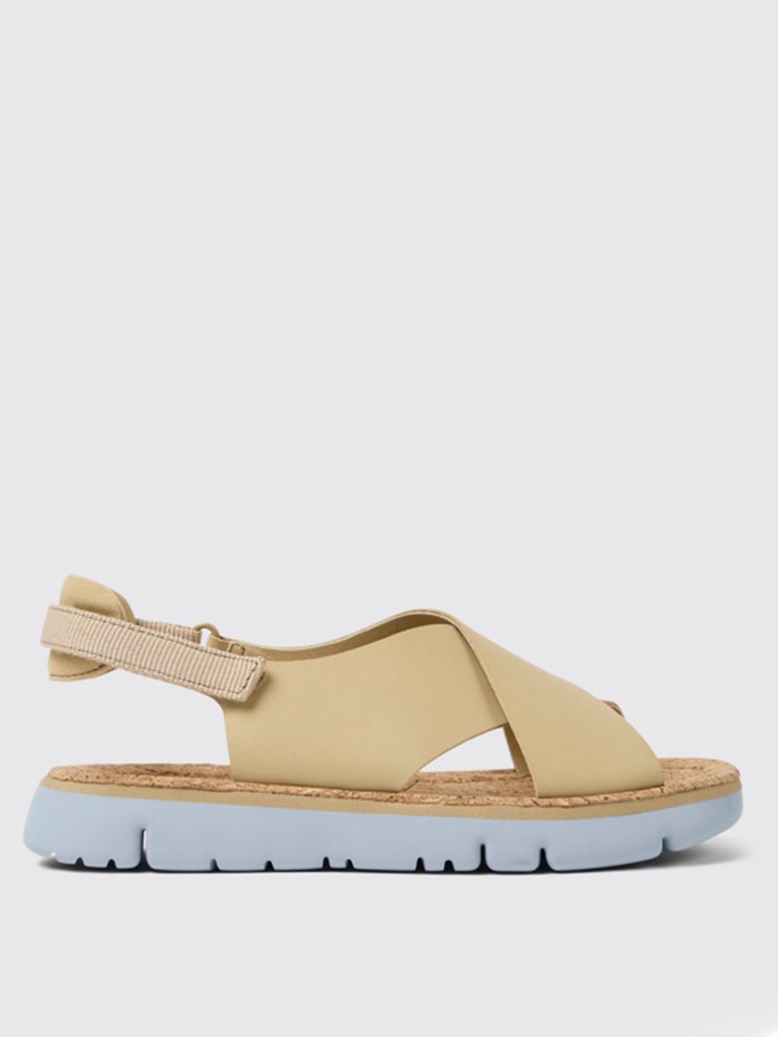 Camper Camper Oruga sandals in leather and recycled PET